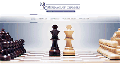 Desktop Screenshot of meridianlawchambers.com