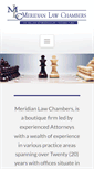 Mobile Screenshot of meridianlawchambers.com